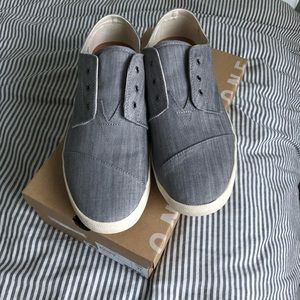 Brand new Toms Paseo Grey Denim